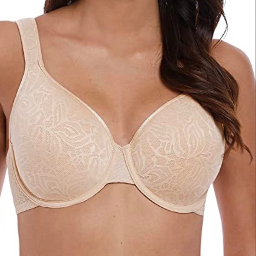 NWOT Wacoal Women’s Awareness Contour Underwire Bra in Nude, Size 40DDD